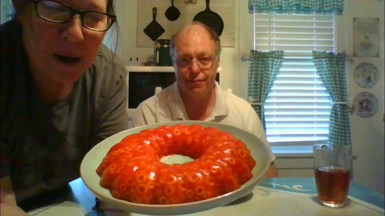Bloody Mary SpaghettiO Jello Ring The Taste Test YouTube