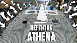 Sail Life - Going inside & removing deck hardware - DIY sailboat refit