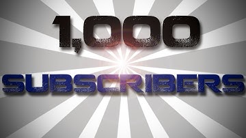 1,000 Subscribers - RB Sparty