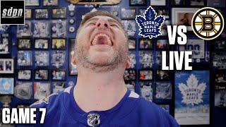 Stanley Cup Playoffs - Toronto Maple Leafs @ Boston Bruins Game 7 LIVE w/ Steve Dangle