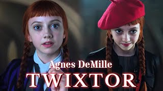 Agnes Demille Twixtor Clips Evie Templeton Wednesday Season 2
