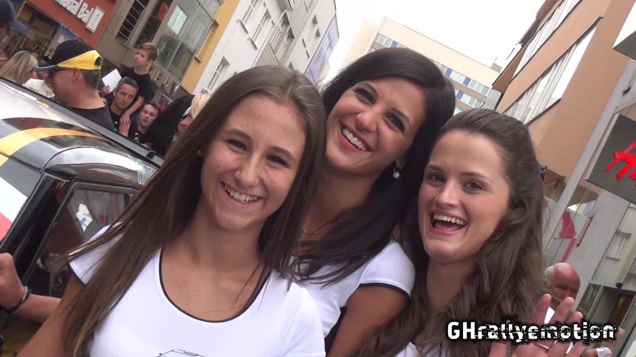 Girls & Gopro-Action - ERC Barum Rally 2014 - GHrallyemotion - YouTube