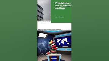 HPE investigating security breach after hacker claims theft of sensitive data