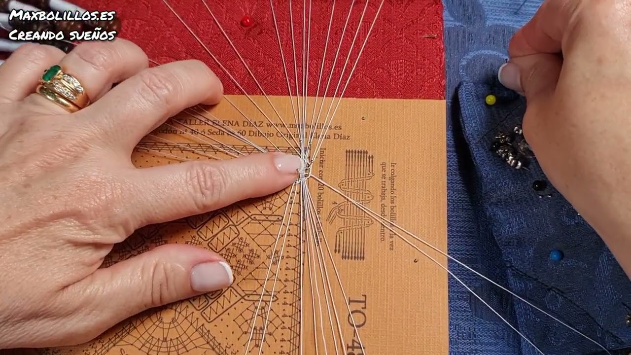 1 Encaje Toallas-Cortinas 48 Organizar Labor y Comienzo Bajo 4