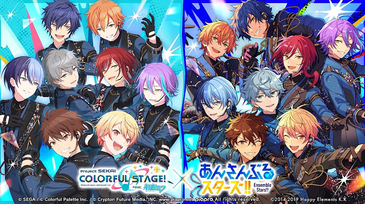 プロジェクトセカイ×あんさんぶるスターズ！！スペシャルコラボ✨️プロモーション動画