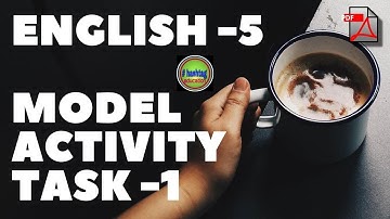 BANGLAR SHIKSHA CLASS 5 ENGLISH MODEL ACTIVITY TASK 1