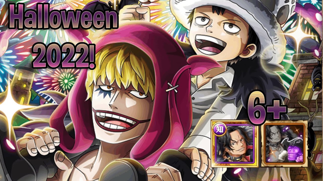 [OPTC] HALLOWEEN CORAZON & LAW! ACE 6+! トレクル CEREBRAL is INSANE! - YouTube