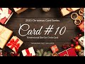 Christmas Card #10  - Dimensional Die Cut Circle Card