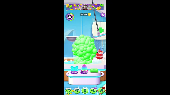 Talking Tom 2 – Funny Cat Gameplay & Cute Reactions! 😹 #shortsfeed #talkingtom2 #shorts#usa