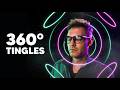 360° Full Body Tingling Unpredictable Anticipatory ASMR (Blackout, Eyes Closed)