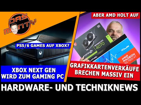 Grafikkartenverkäufe brechen massiv ein | Xbox Next Gen wird zum PC - PS5 Spiele auf Xbox? | News