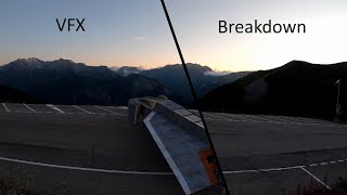VFX Breakdown Space ship Animation | Blender