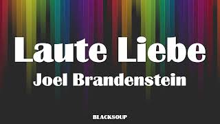 Joel Brandenstein - Laute Liebe Lyrics
