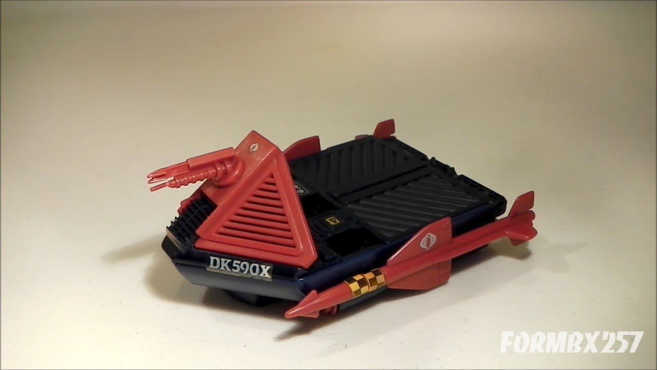 1986 G.I. Joe Cobra Hydro-Sled review