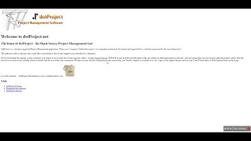 Dot Project Tutorial - Introduction