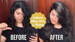 Saloon like blow dry @ Home | Stay home Stay Safe Corona | Save Time & Money | Priyas Beauty Channel