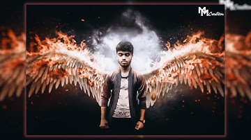 Fire Wings Gimp manipulation tutorial effect | Gimp2.10.20 | Codingcreator