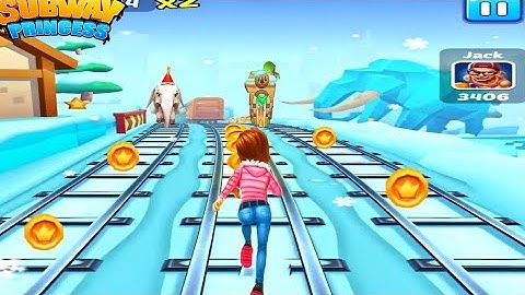 Subway Princess Runner Gameplay | Endless Running Adventure | Mobile Game 2025