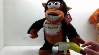 orangutan want banana electronic toy