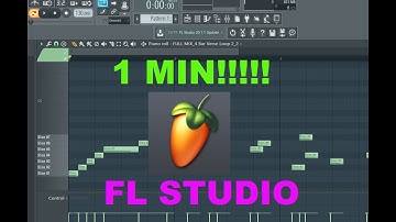 FL Studio Drum Loop Into One Shots - 1 Min Tutorial!