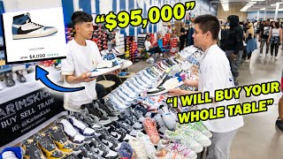 CASHING OUT AT ARIZONA'S LARGEST SNEAKER SHOW! *Buying CRAZY Shoes at Heated Sole AZ*