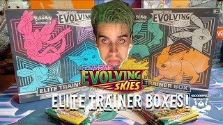 Evolving Skies Elite Trainer Boxes