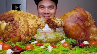 BATTLE OF CRISPY PORK KNUCKLE | CRISPY FRIED PATA | CRISPY BAKED PATA @SearchingBeyondEiynahLurican