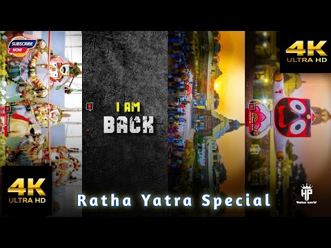 I Am Back🙏Ratha Yatra Special Status 🙏||New 4k efx status||Full screen|#shorts #rathayatra2022#bgm