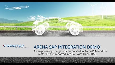 PROSTEP ARENA SAP Integration Demo