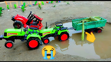 Diy tractor stuck in mud mini science project Part 7|| RV hacks|| keep villa||TOP little project