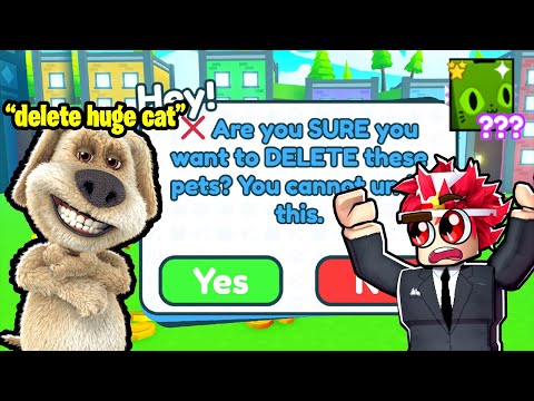 Talking Ben Made me DELETE THIS... | Pet Simulator X