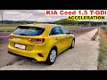 2023 KIA Ceed 1.5 T-GDi acceleration 0-100, 1/4 mile, 60-100, 80-120 | facelift | FWD | GPS results