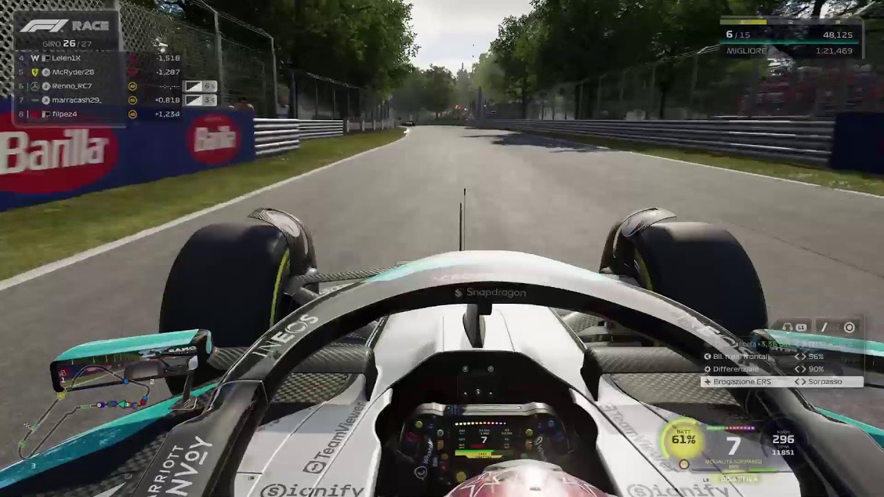 F1 25 - DL - Monza #11 - Pad & No Assist
