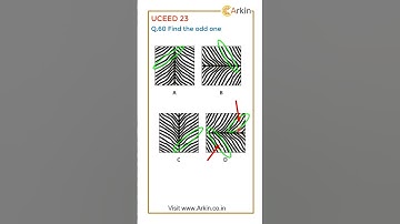 Q60 of UCEED 23 solved. #UCEED #CEED #NID #NIFT #NATA #onlineclasses #designEntranceExams