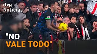 La LIGA DENUNCIARÁ ante la FISCALÍA la AGRESIÓN de un AFICIONADO a OCAMPOS en VALLECAS | RTVE