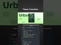Theme Transition