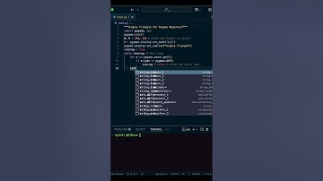 Make a TRIANGLE in Python ⚡️ #short #coding #programming #python