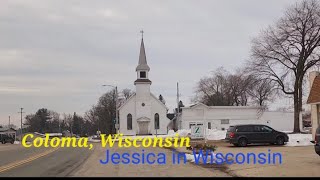 Driving in Coloma Wisconsin