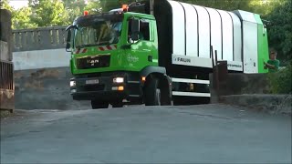 : Benne `a Ordures Faun Rotopress / Camion Poubelles, Garbage Truck, Refuse Truck, M"ullabfuhr, Sopbil