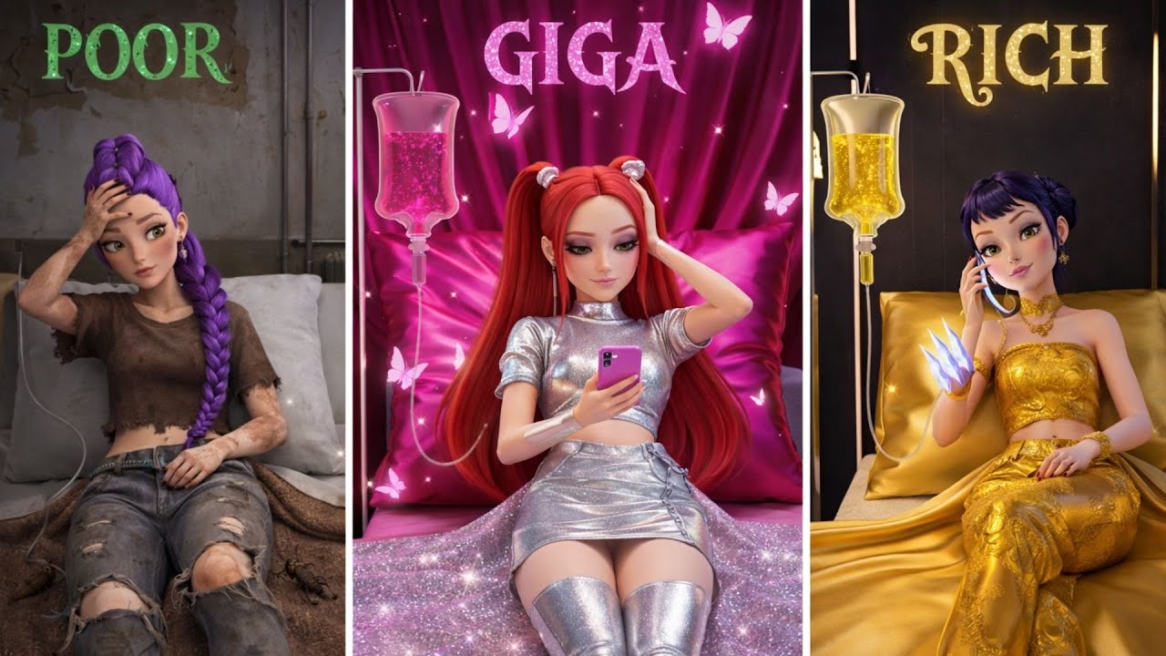 Huntrix Rumi, Zoey, Mira Got Trouble In Hospital - KPOP Demon Hunters | Official Music Video