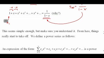 Calculus BC 262 10 1 Power Series