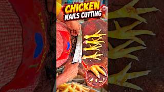Amazing!! Chicken Nails Cutting