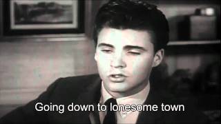 Ricky Nelson Lonesome Town Karaoke HD No Vocal