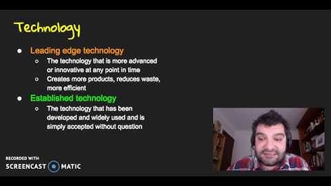 HSC Business Studies Operations: New Product Design, and Technology
