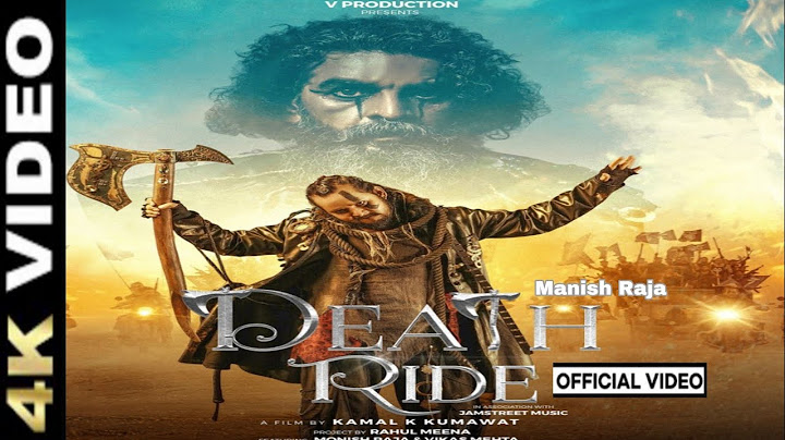 Death Ride  (Official Video) | Monish Raja | Rahul Meena |  #Deathride @officialvproduction