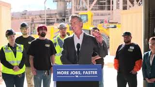 Governor Gavin Newsom "Jobs First" Kern County Press Conference 11.25.2024