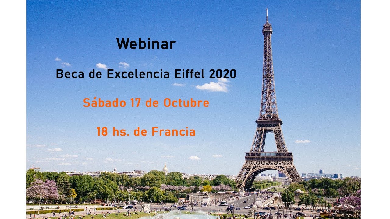 Webinar Beca de Excelencia Eiffel 2020