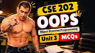 CSE202- OOPS | Unit:- 3 MCQ | LPU