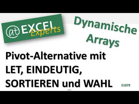 Video: Wie erstelle ich ein Tabellenarray in Excel?