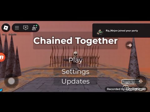 PLAYING CHAINED TOGETHER(gone wrong..) with my friend - YouTube